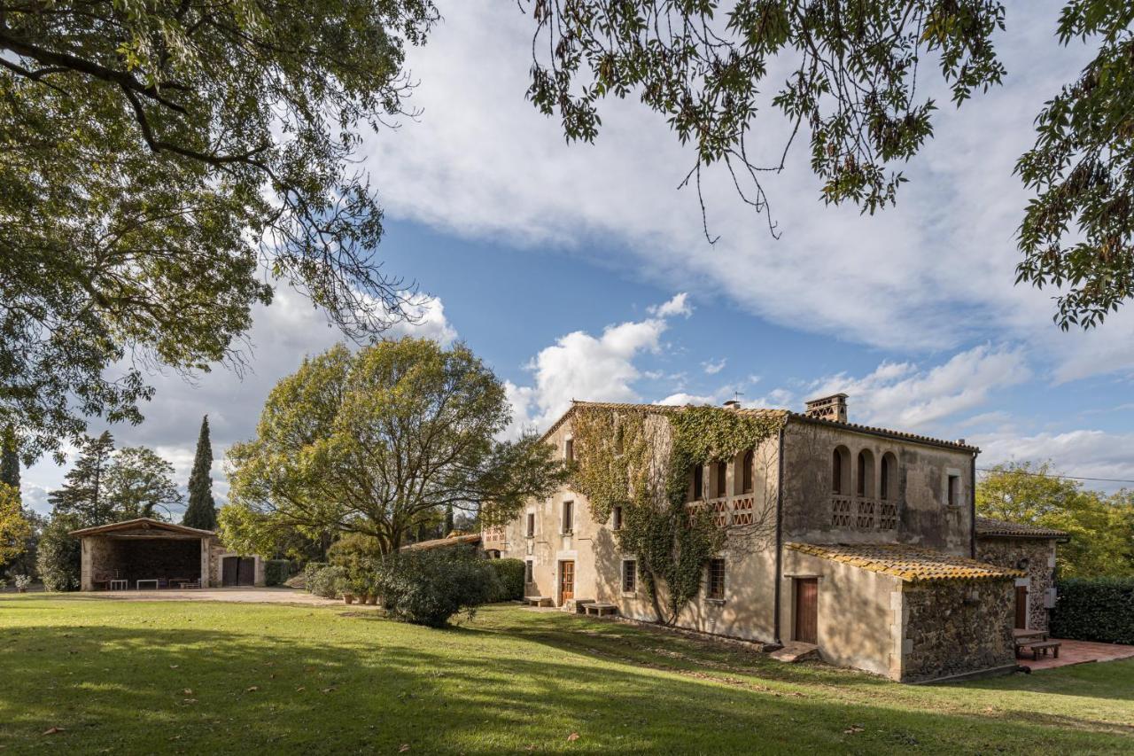 Villa Mas Garriga Turisme Rural Girona Esterno foto