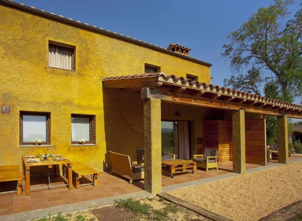 Villa Mas Garriga Turisme Rural Girona Esterno foto