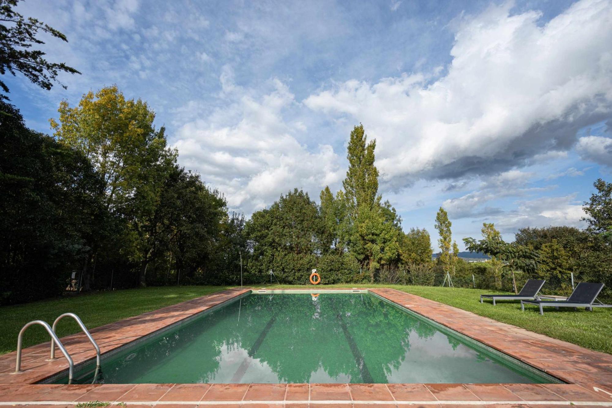 Villa Mas Garriga Turisme Rural Girona Esterno foto