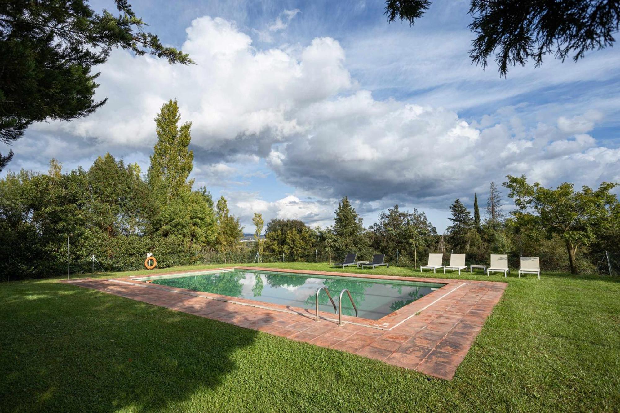Villa Mas Garriga Turisme Rural Girona Camera foto